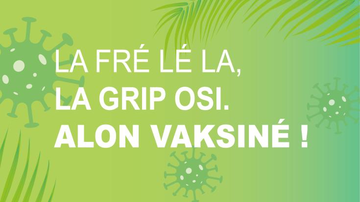Campagne de vaccination contre la grippe à la Réunion